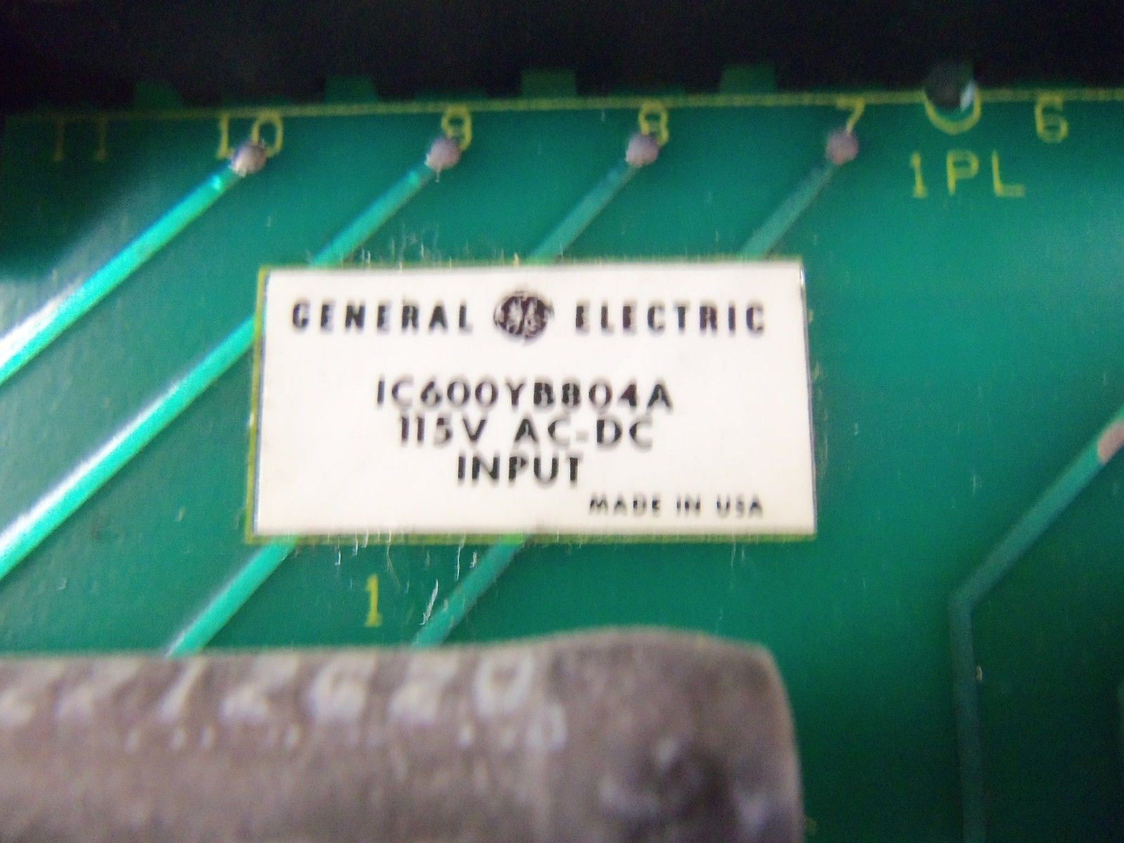 GENERAL ELECTRIC IC600YB804A INPUT MODULE *USED*