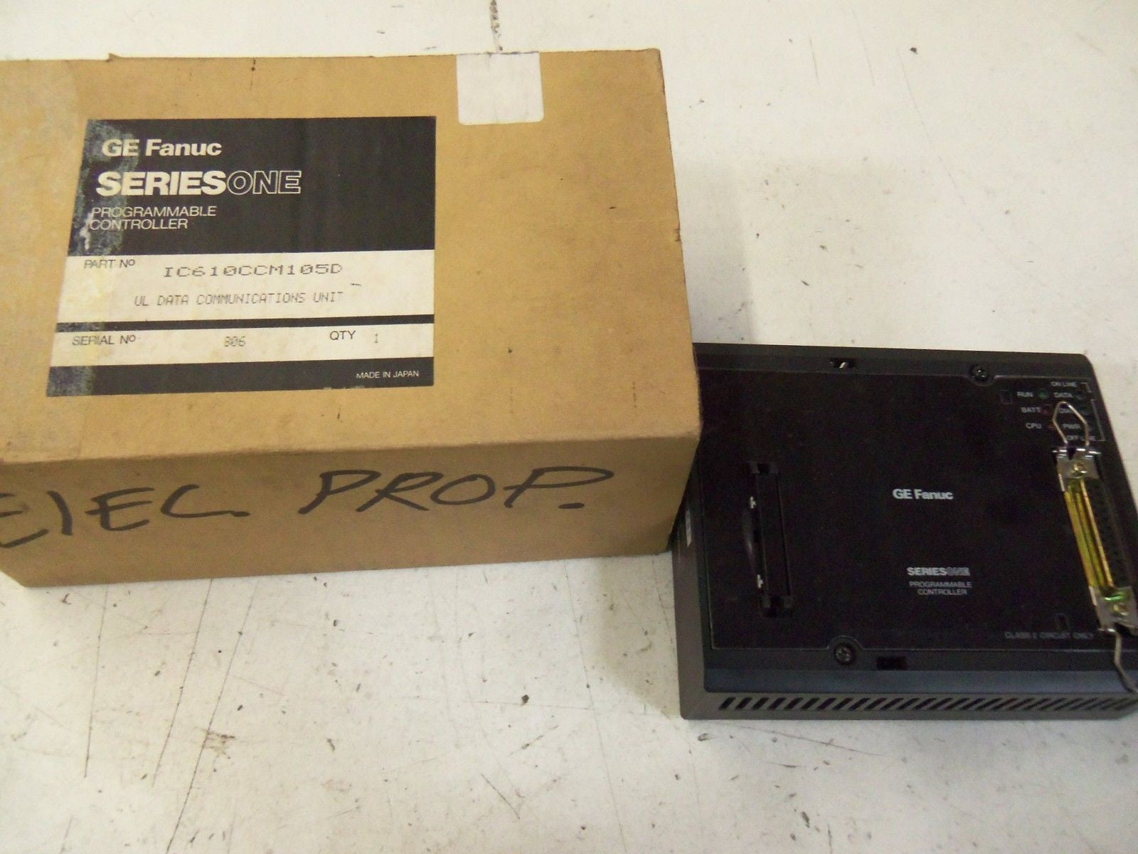 GE FANUC SERIES ONE IC610CCM105D DATA COMMUNICATIONS UNIT *NEW IN BOX*