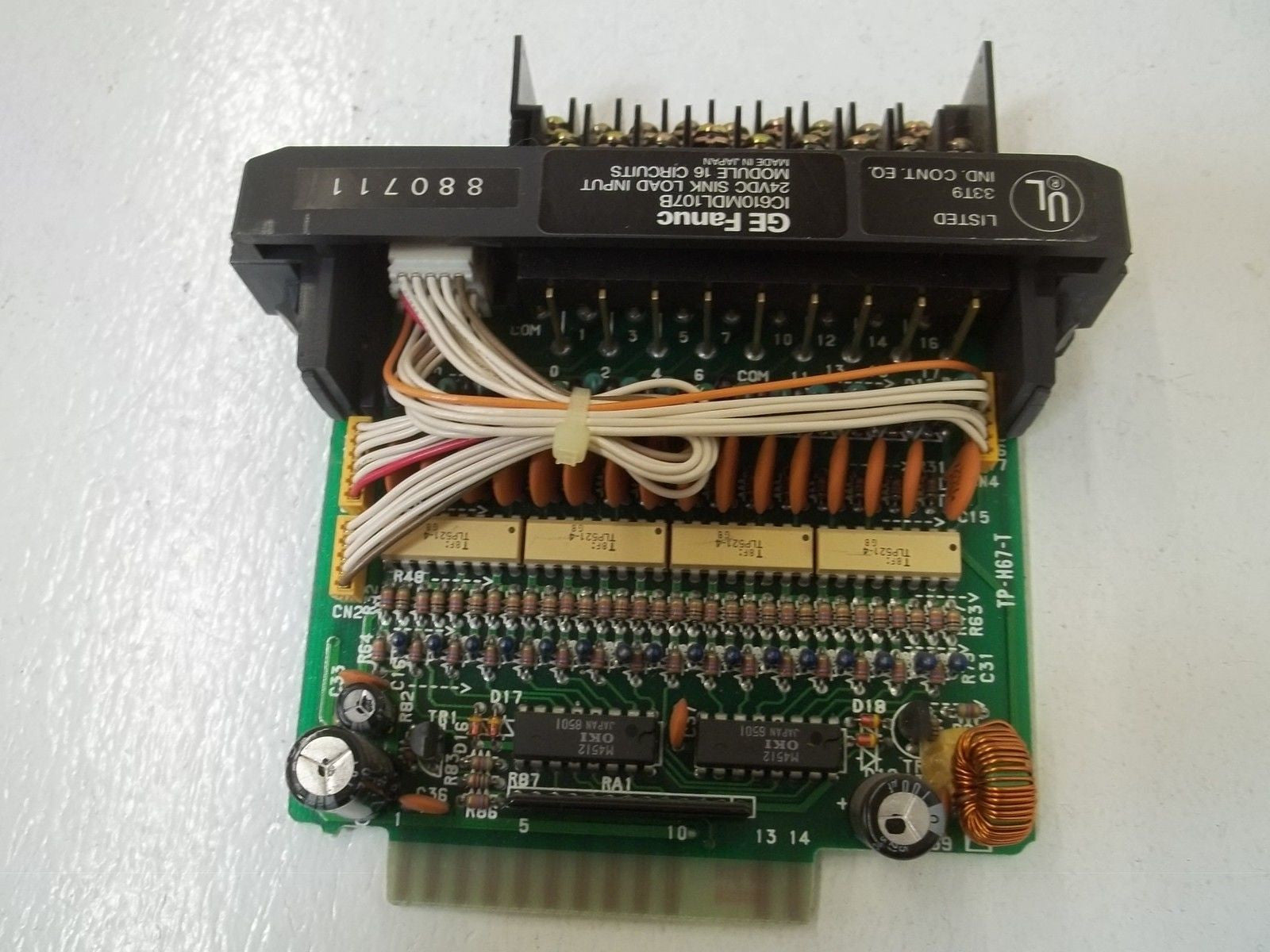 GE FANUC IC610MDL107B SINK LOAD INPUT MODULE *USED*