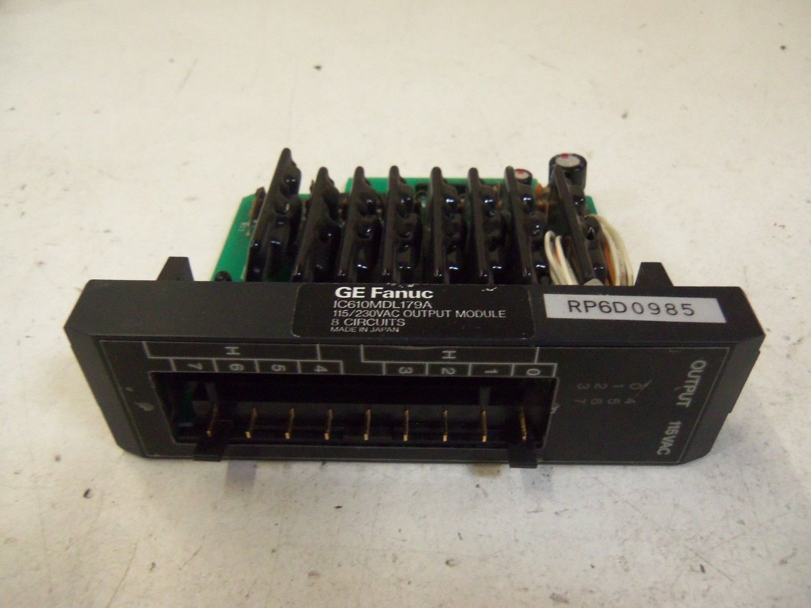 GE FANUC SERIES ONE IC610MDL179A OUTPUT MODULE *USED*