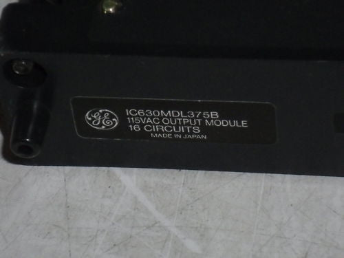 GENERAL ELECTRIC IC630MDL375B OUTPUT MODULE *NEW NO BOX*