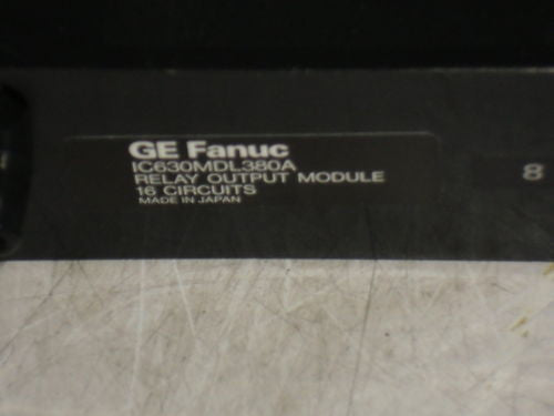 GE FANUC IC630MDL380A OUTPUT MODULE