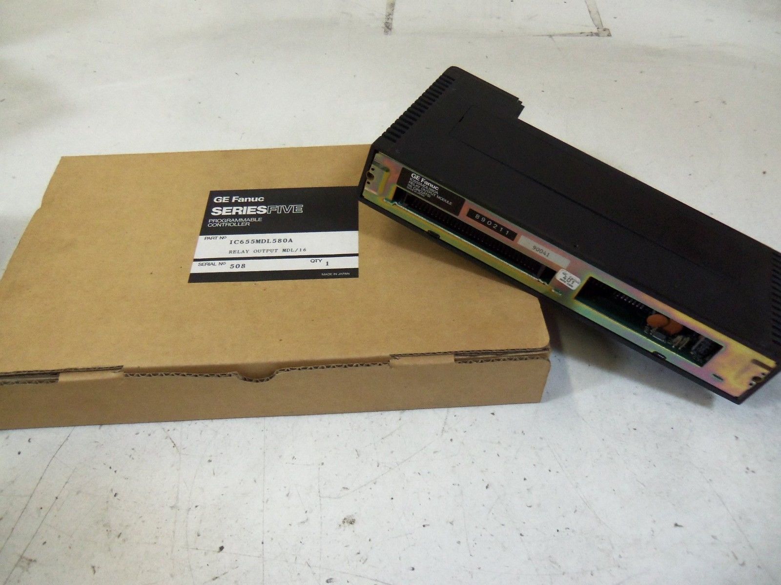 GE FANUC SERIES ONE IC655MDL580A RELAY OUTPUT MODULE *NEW IN BOX*