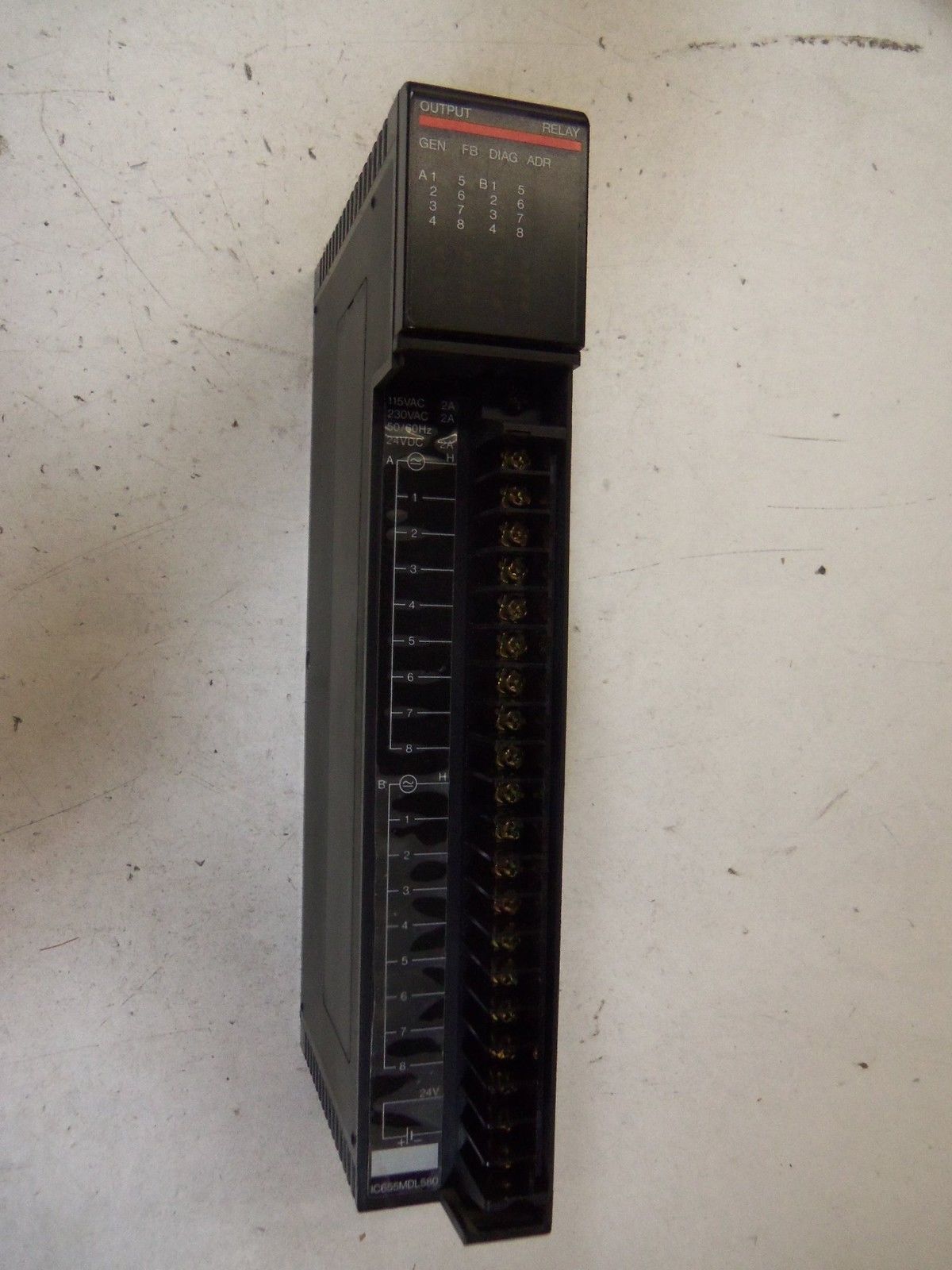 GE FANUC SERIES ONE IC655MDL580A RELAY OUTPUT MODULE *NEW IN BOX*