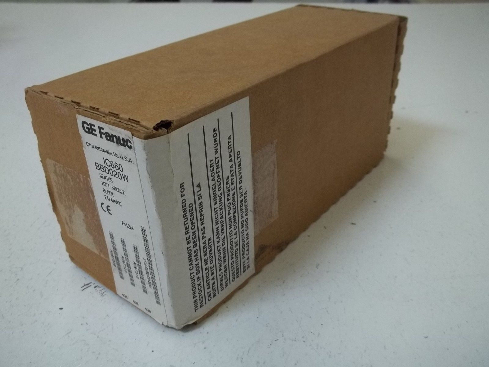 GE FANUC IC660BBD020W *FACTORY SEALED*