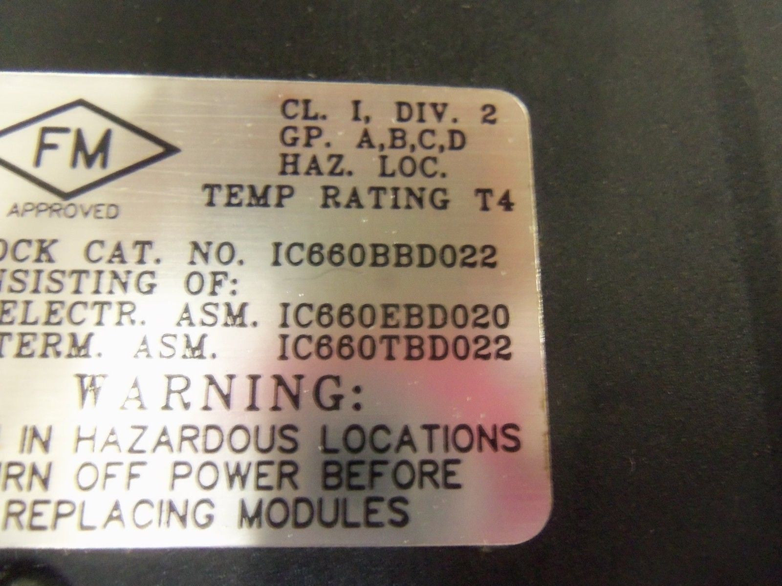 GE FANUC IC660BBD022 INPUT/OUTPUT MODULE  *USED*