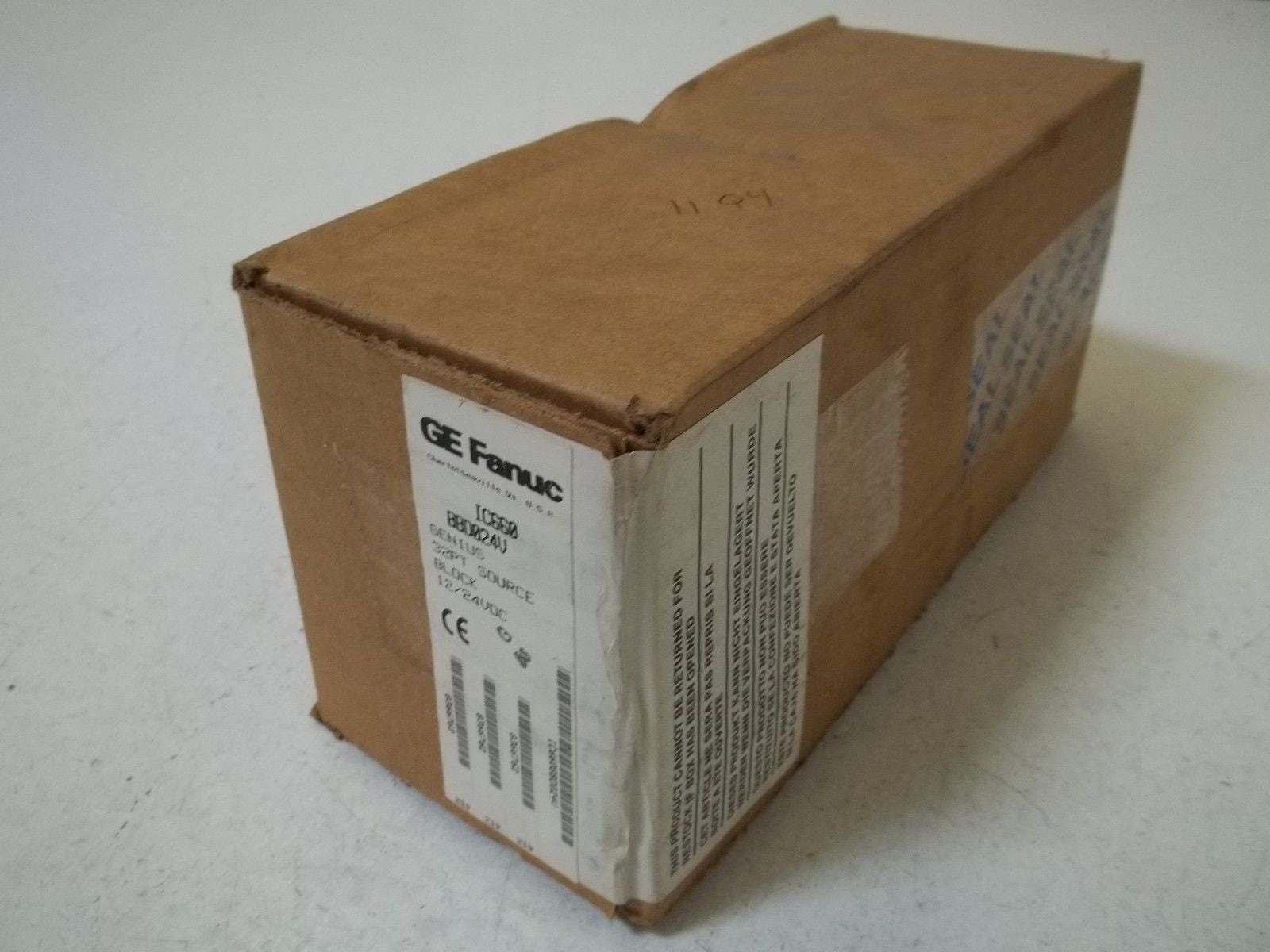 GE FANUC IC660BBD024V 32PT SOURCE BLOCK 12/24VDC *FACTORY SEALED*