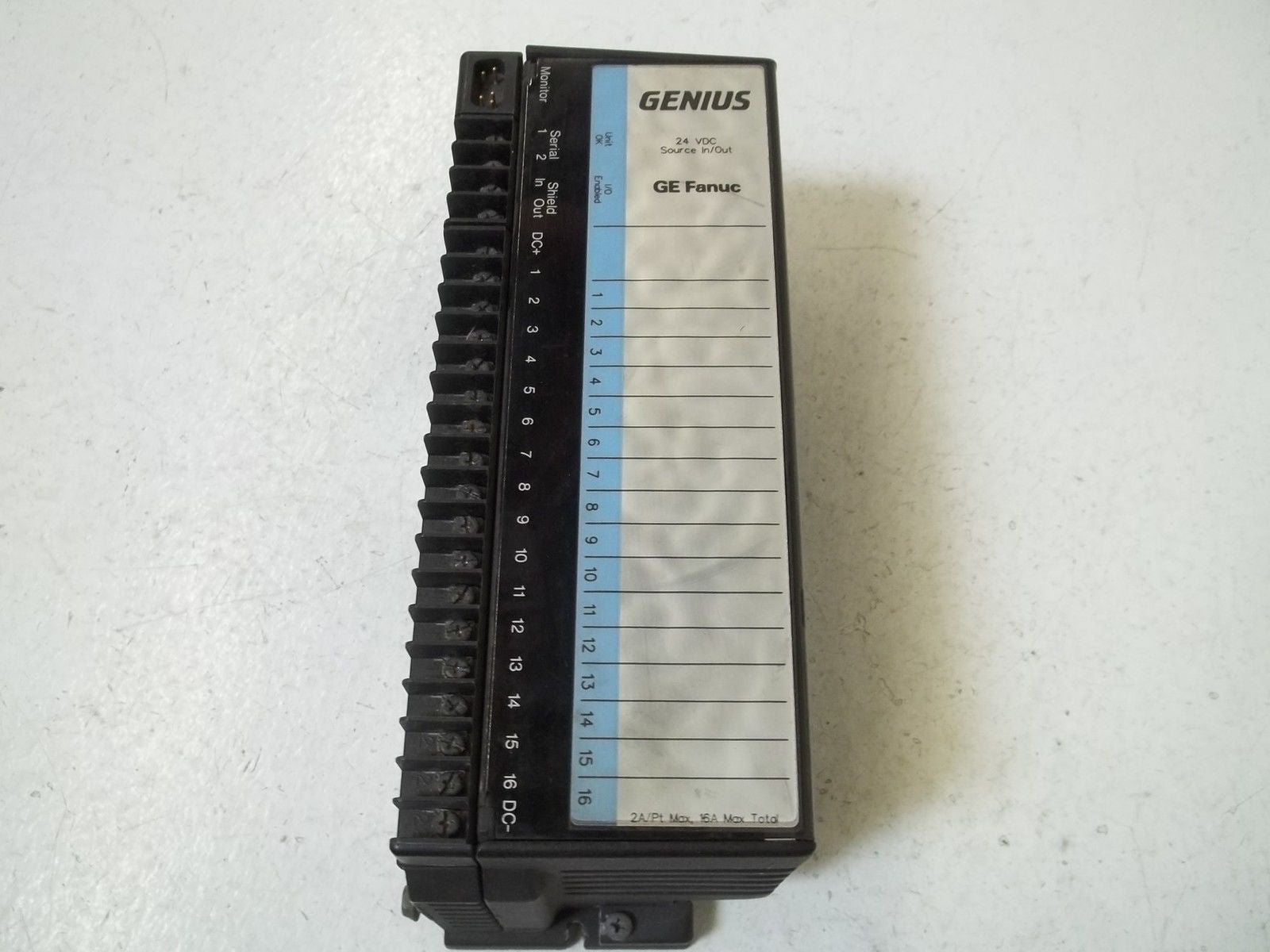 GE FANUC IC660EBD020E 24VDC SOURCE IN/OUT *USED*