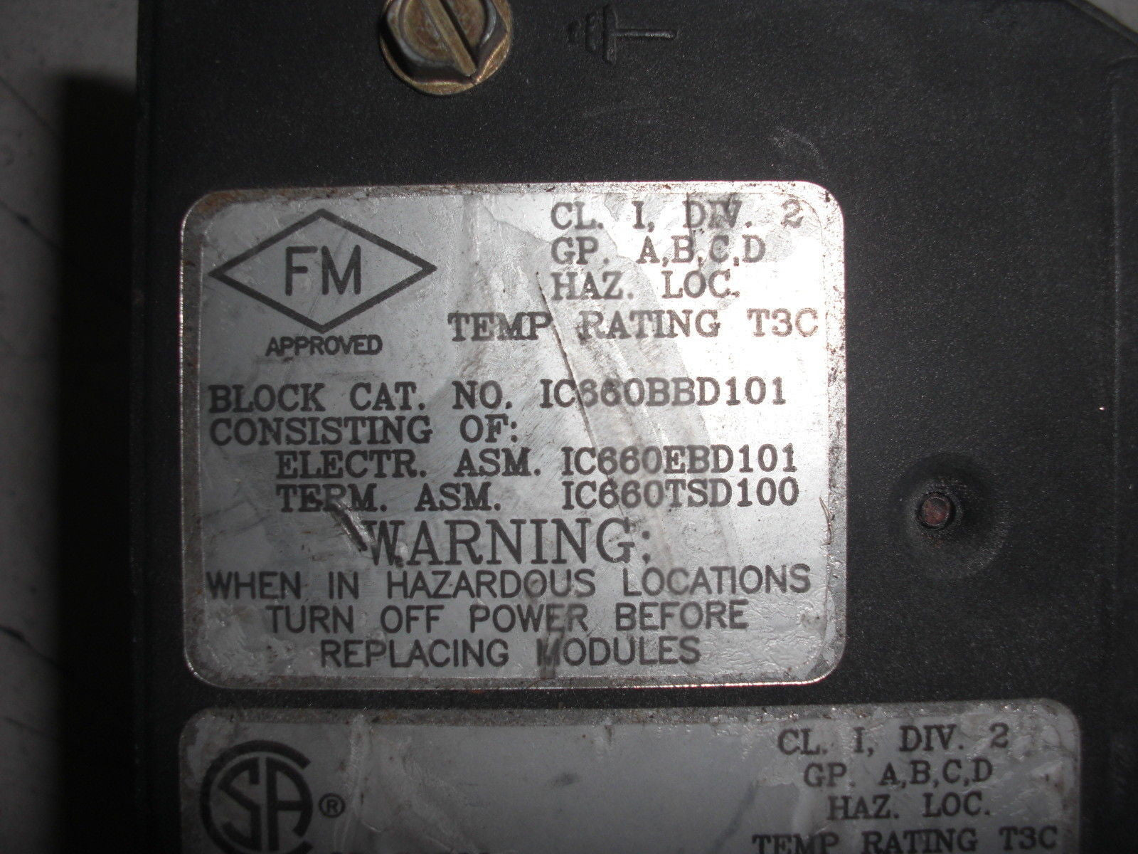 GE FANUC IC660EBD101D *USED*