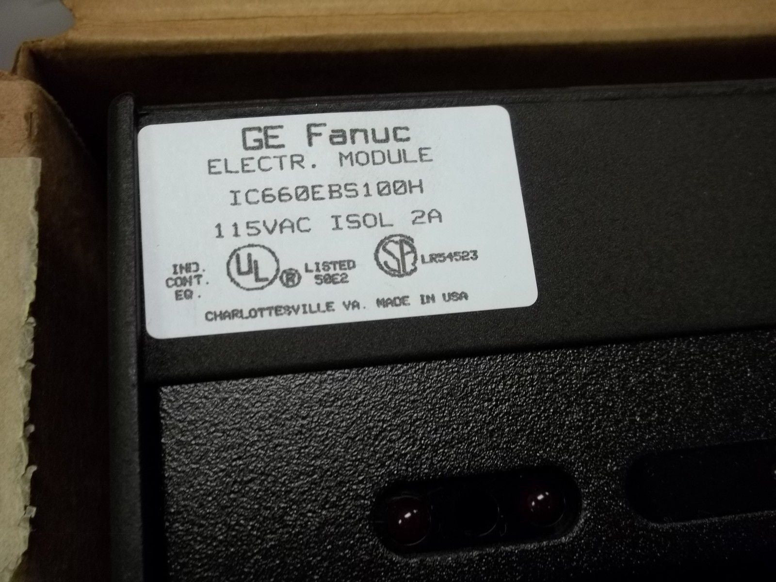 GE FANUC IC660EBS100H *NEW IN BOX*