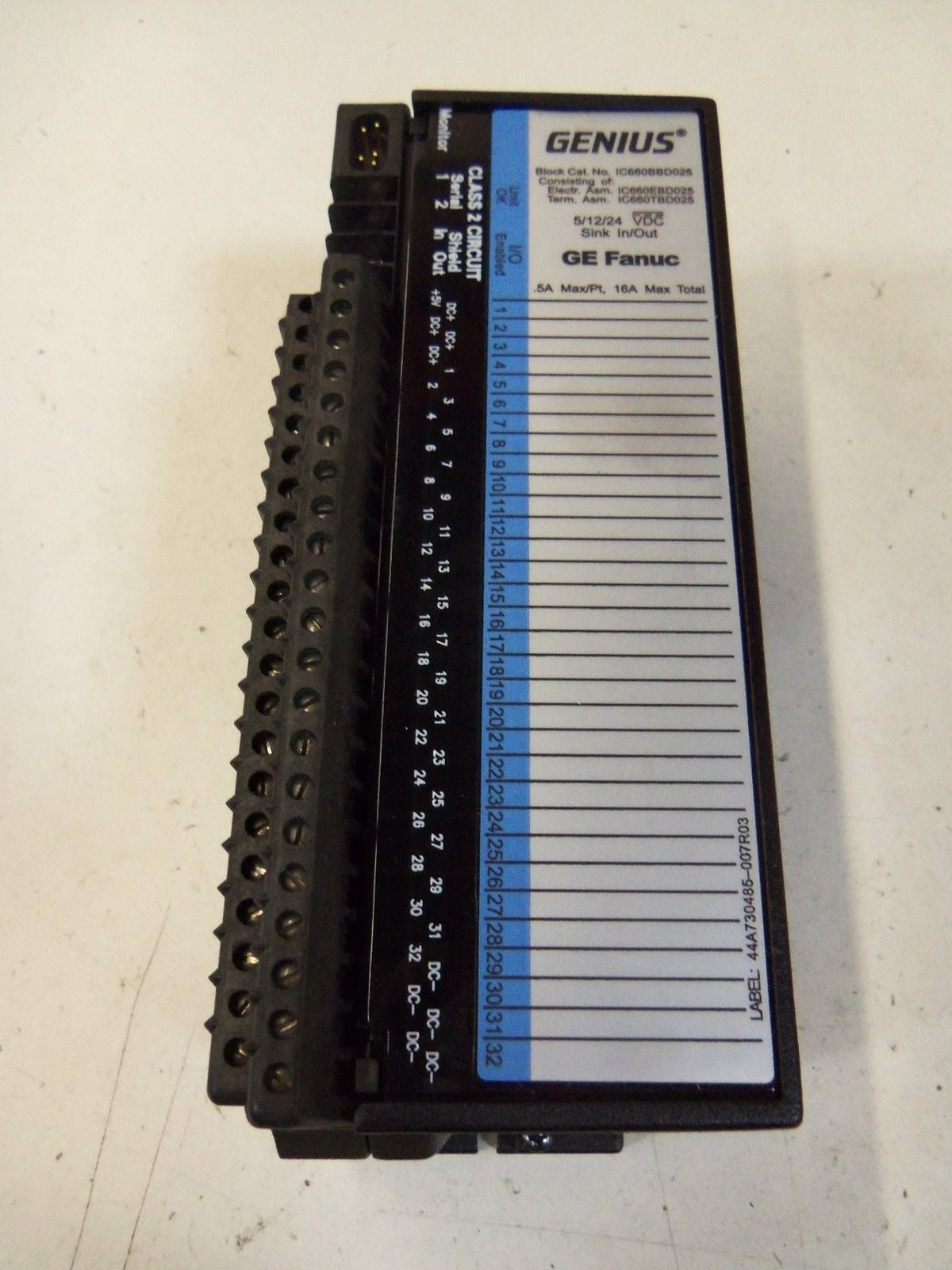 GE FANUC IC660TBD025L GENIUS BLOCK *NEW NO BOX*