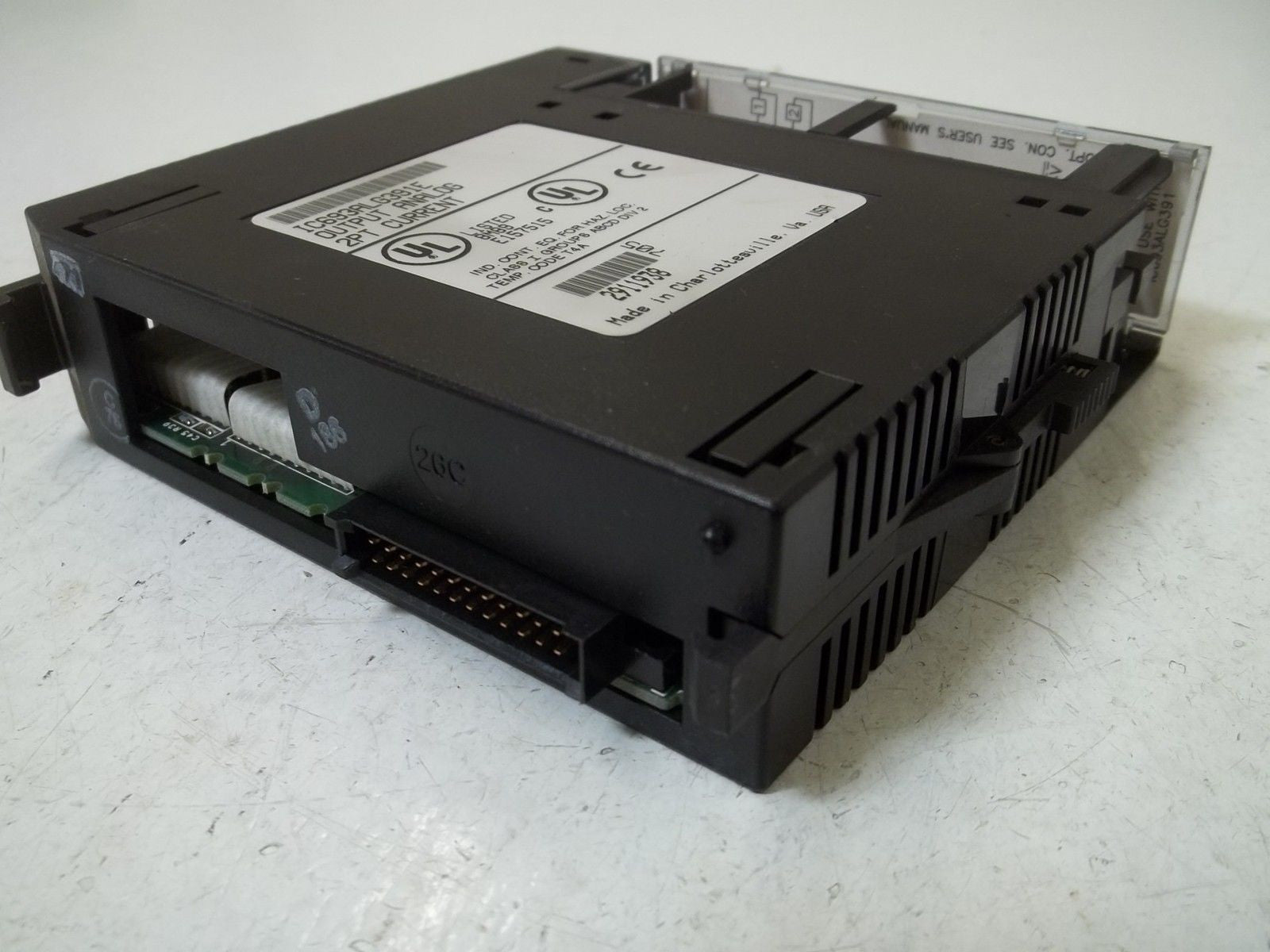 GE FANUC IC693ALG391E OUTPUT ANALOG 2PT CURRENT *USED*