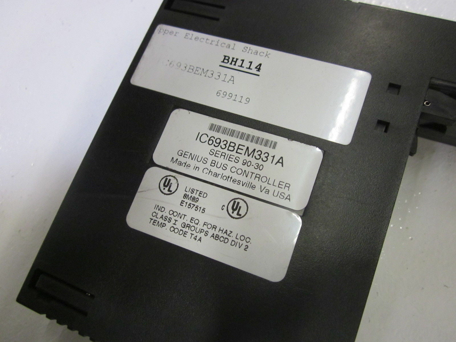 GE FANUC IC693BEM331A SERIES 90-30 GENIUS BUS CONTROLLER *USED*