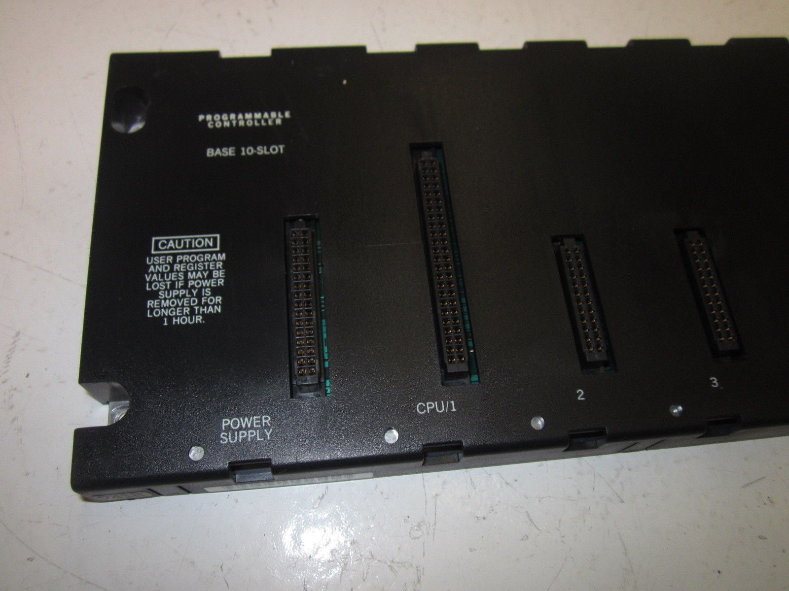 GE FANUC IC693CHS391E 10 SLOT BASE  *USED*