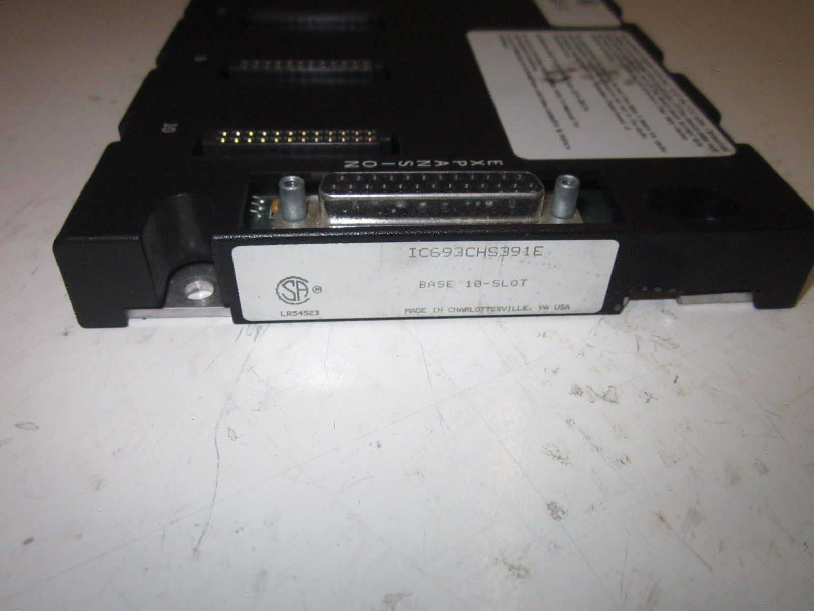 GE FANUC IC693CHS391E 10 SLOT BASE  *USED*