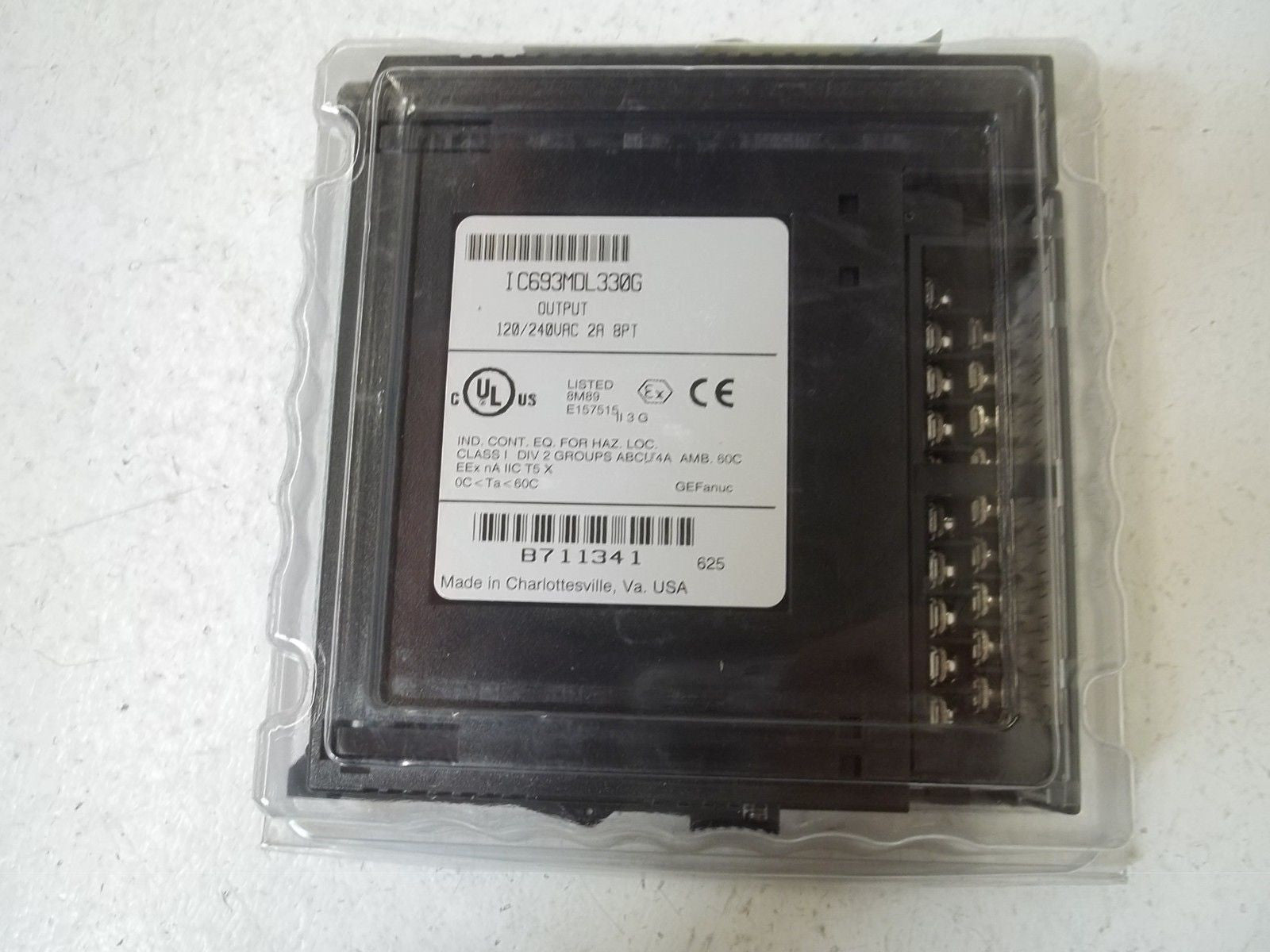 GE FANUC IC693MDL330G OUTPUT MODULE *FACTORY SEALED*