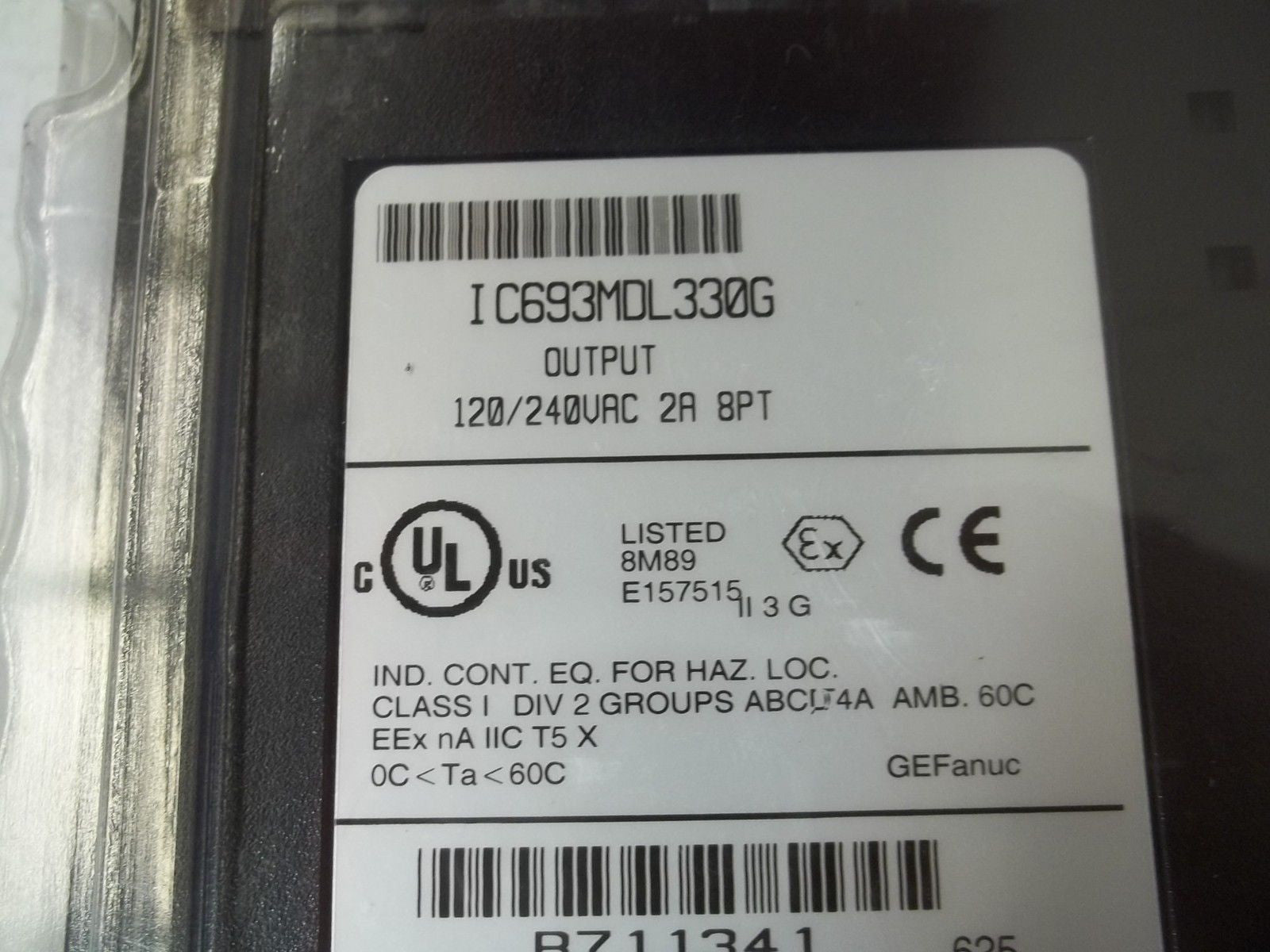 GE FANUC IC693MDL330G OUTPUT MODULE *FACTORY SEALED*