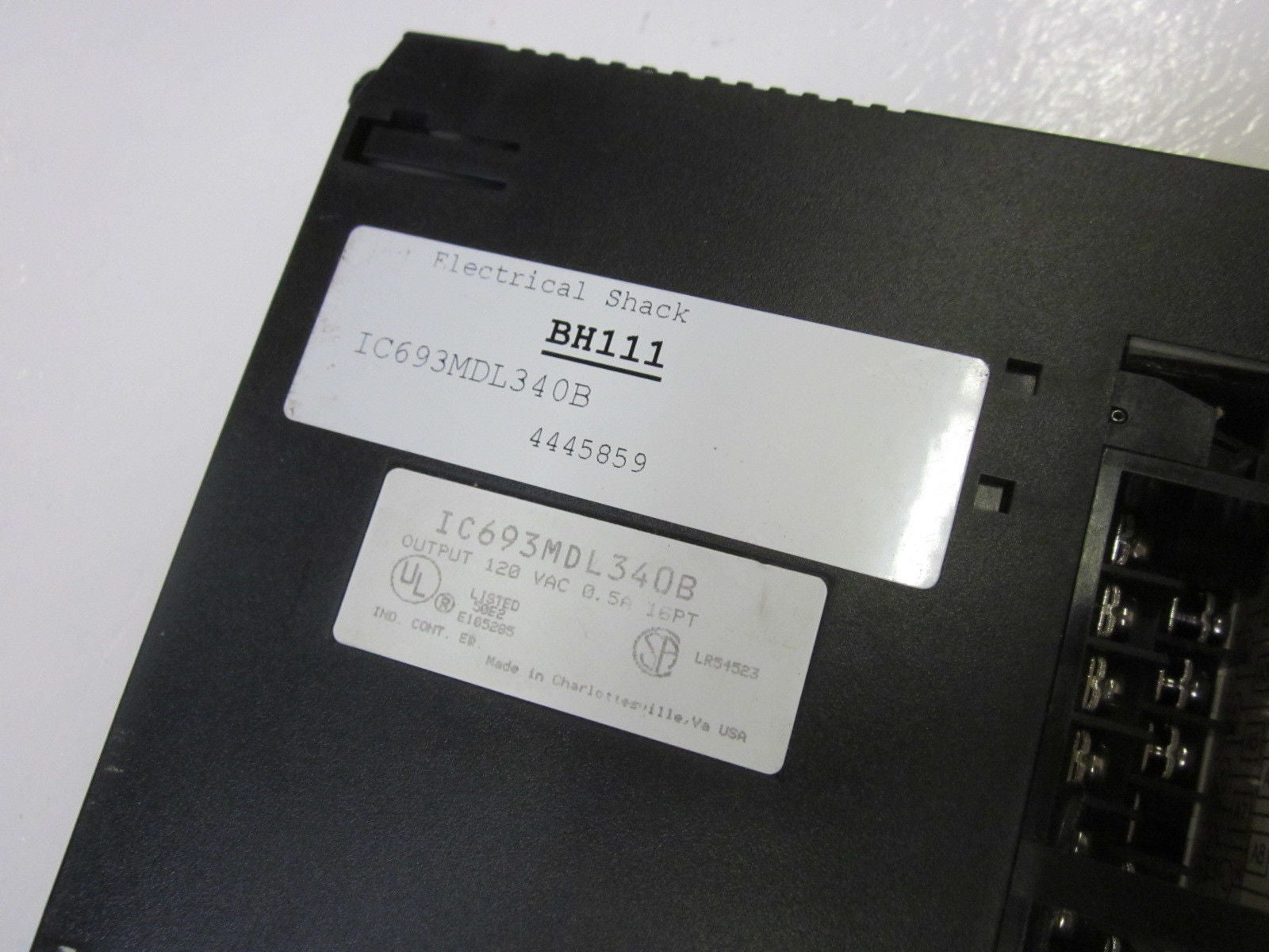 GE FANUC IC693MDL340B OUTPUT MODULE *USED*