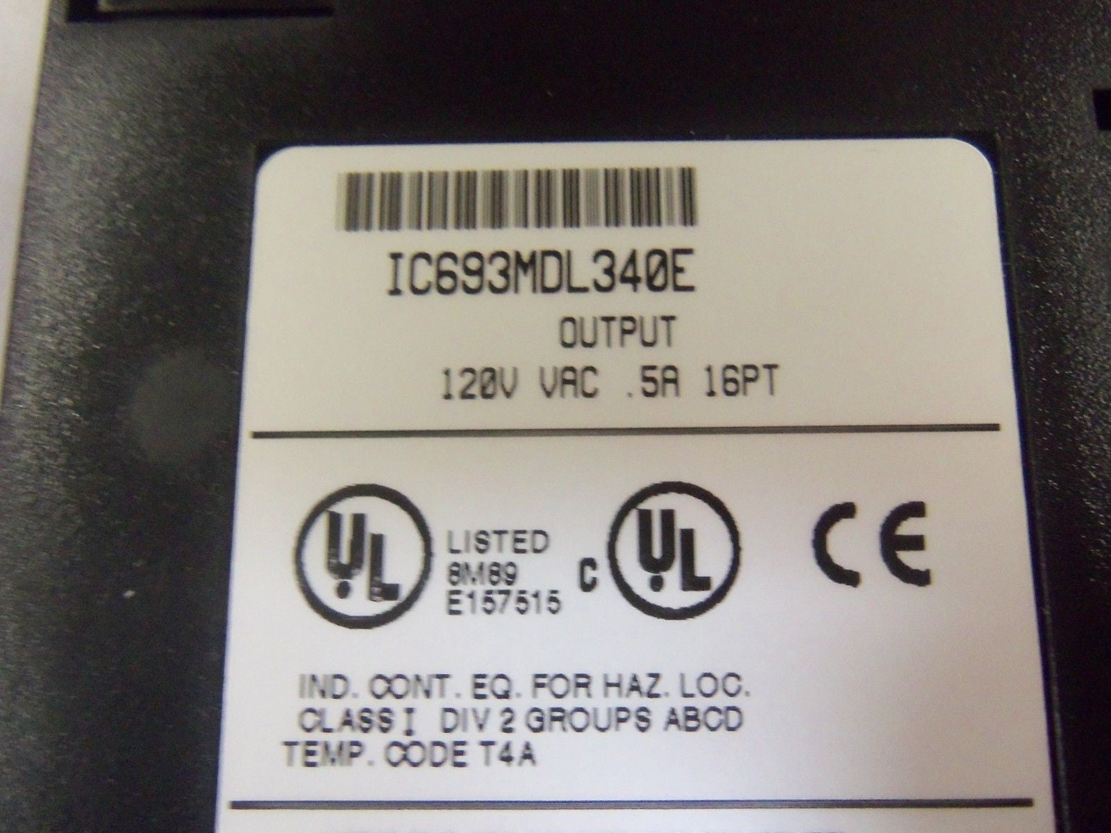 GE FANUC IC693MDL340E *NEW NO BOX*
