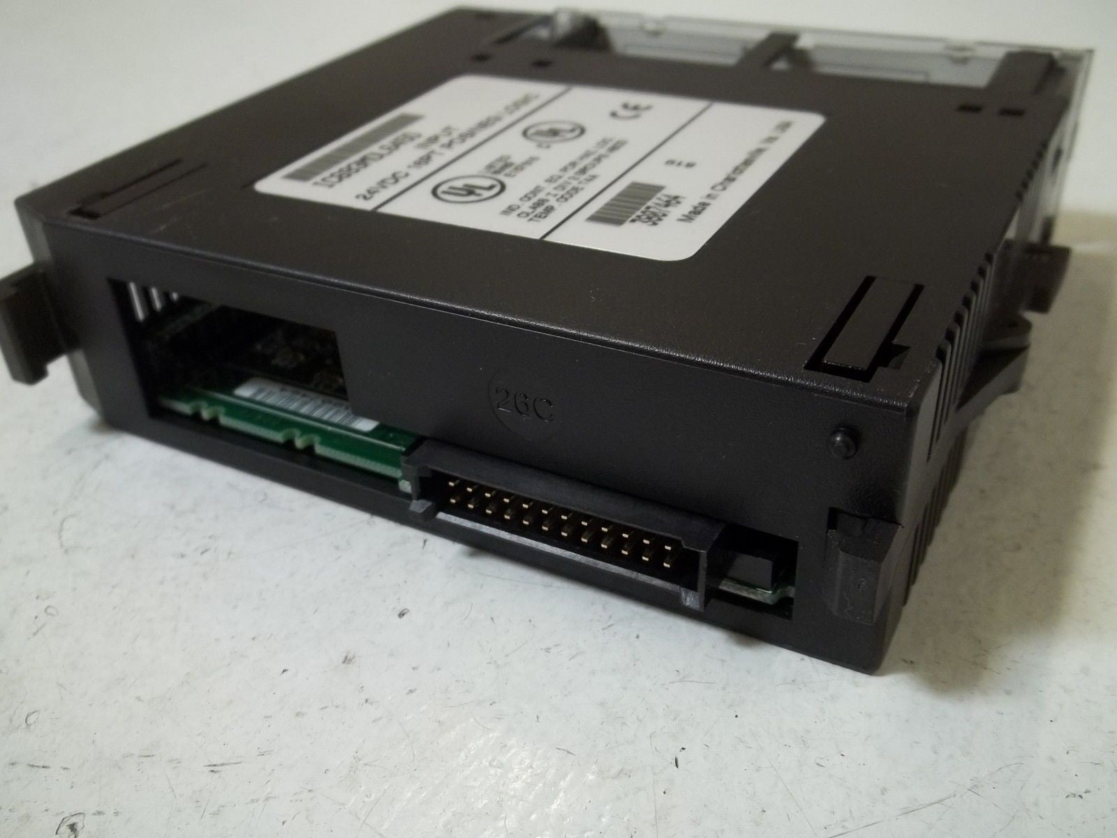 GE FANUC IC693MDL645D INPUT 24VDC 16PT POS/NEG LOGIC *USED*