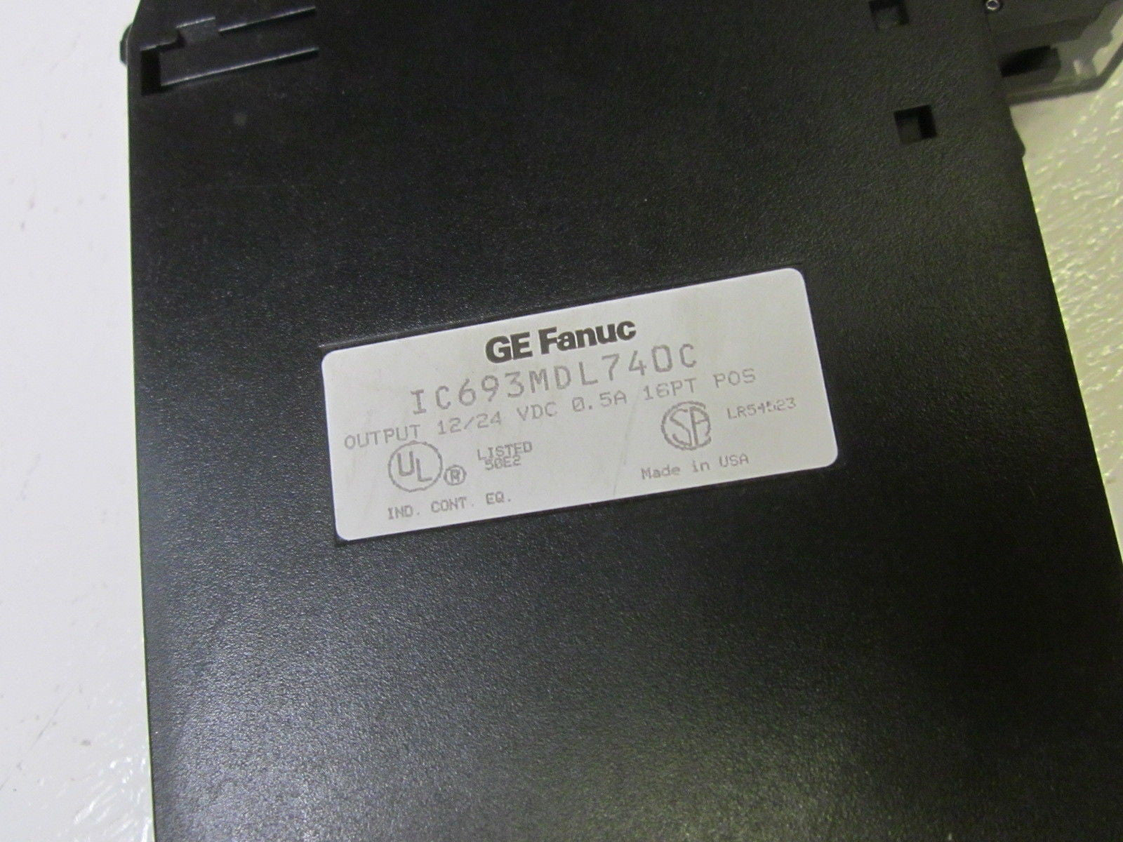 GE FANUC IC693MDL740C OUTPUT (AS PICTURED) *USED*