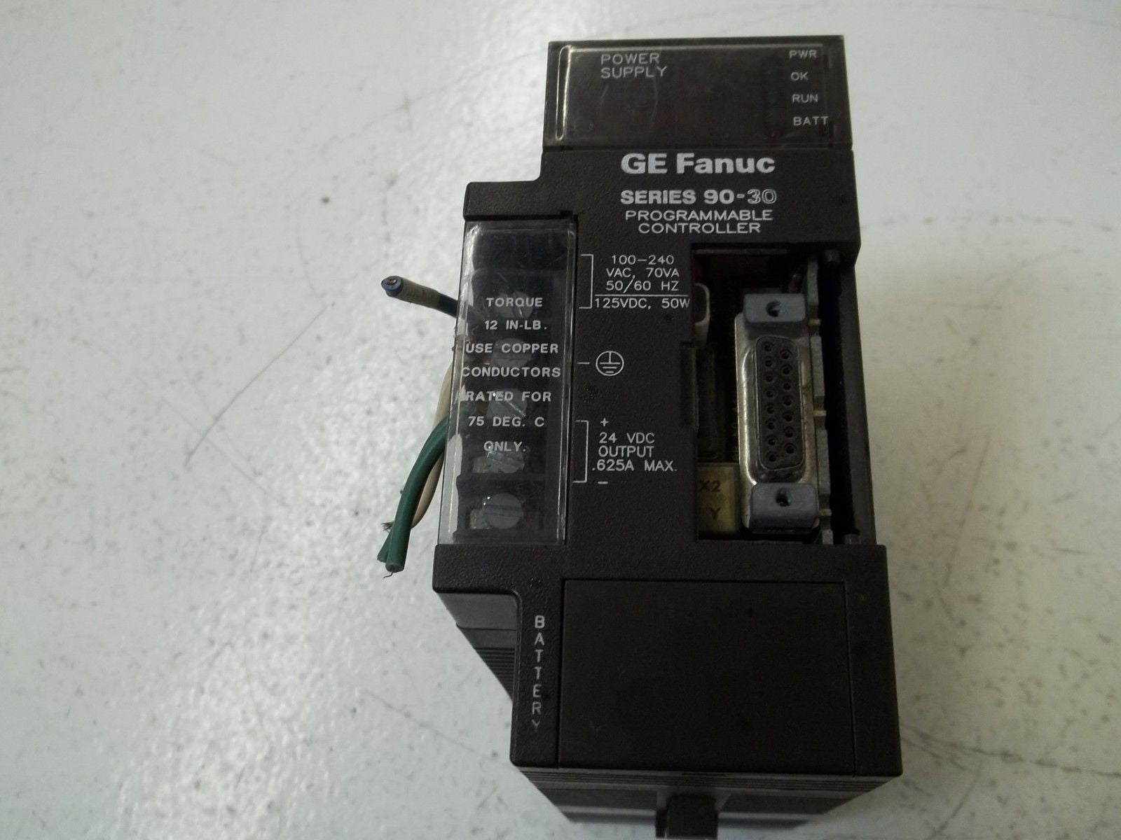 GE FANUC IC693PWR321K (AS PICTURED) *USED*