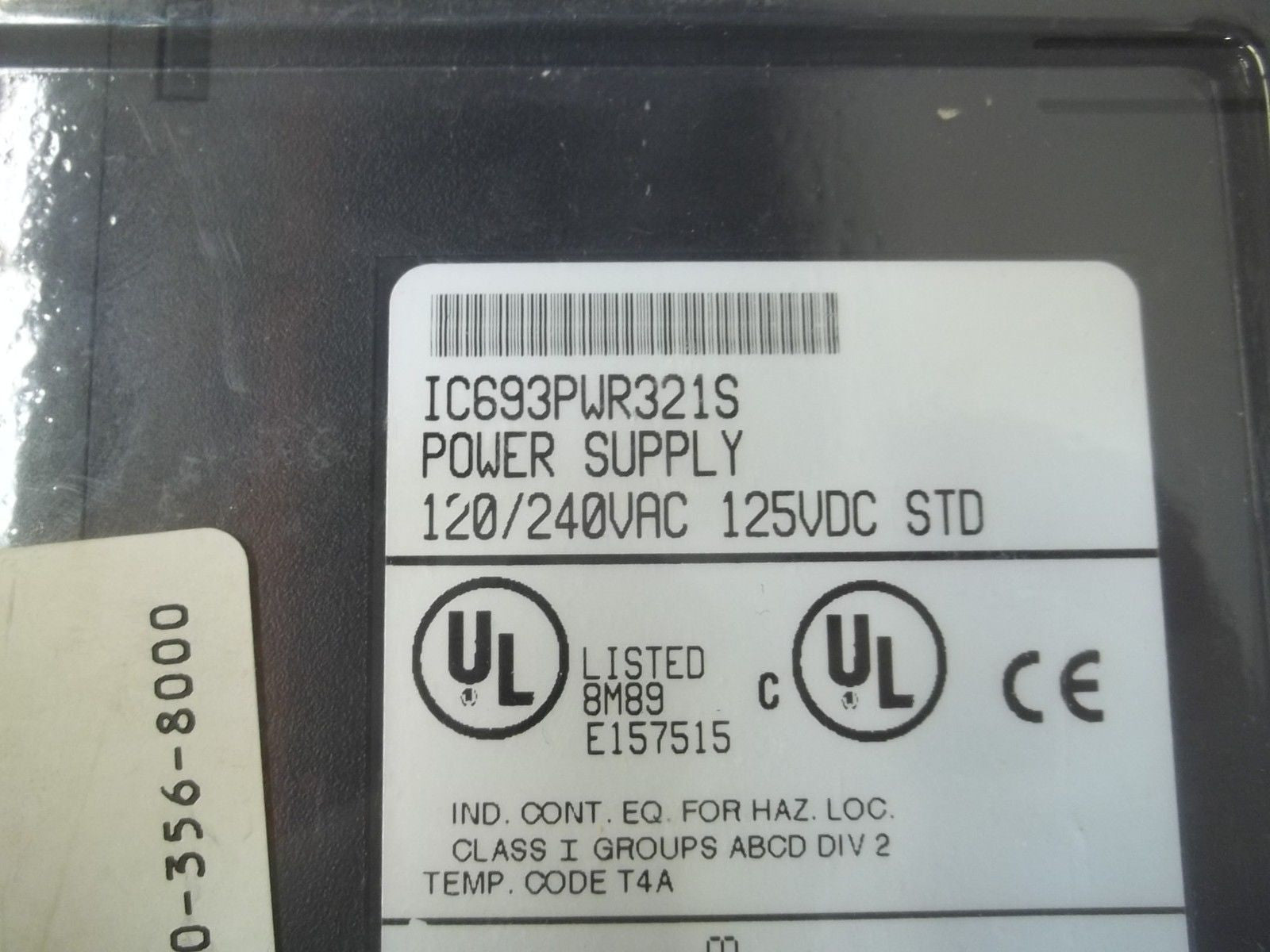 GE FANUC IC693PWR321S POEWR SUPPLY 120/240VAC 125VDC STD *ORIGINAL PACKAGE*