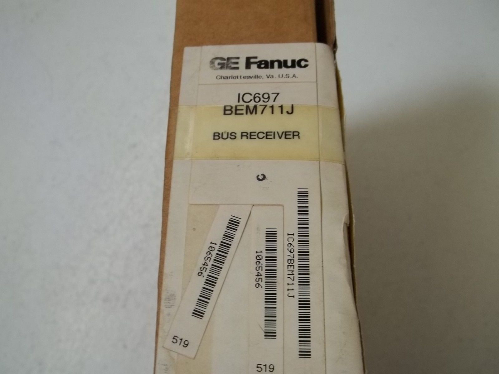 GE FANUC IC697BEM711J BUS RECEIVER *NEW IN BOX*