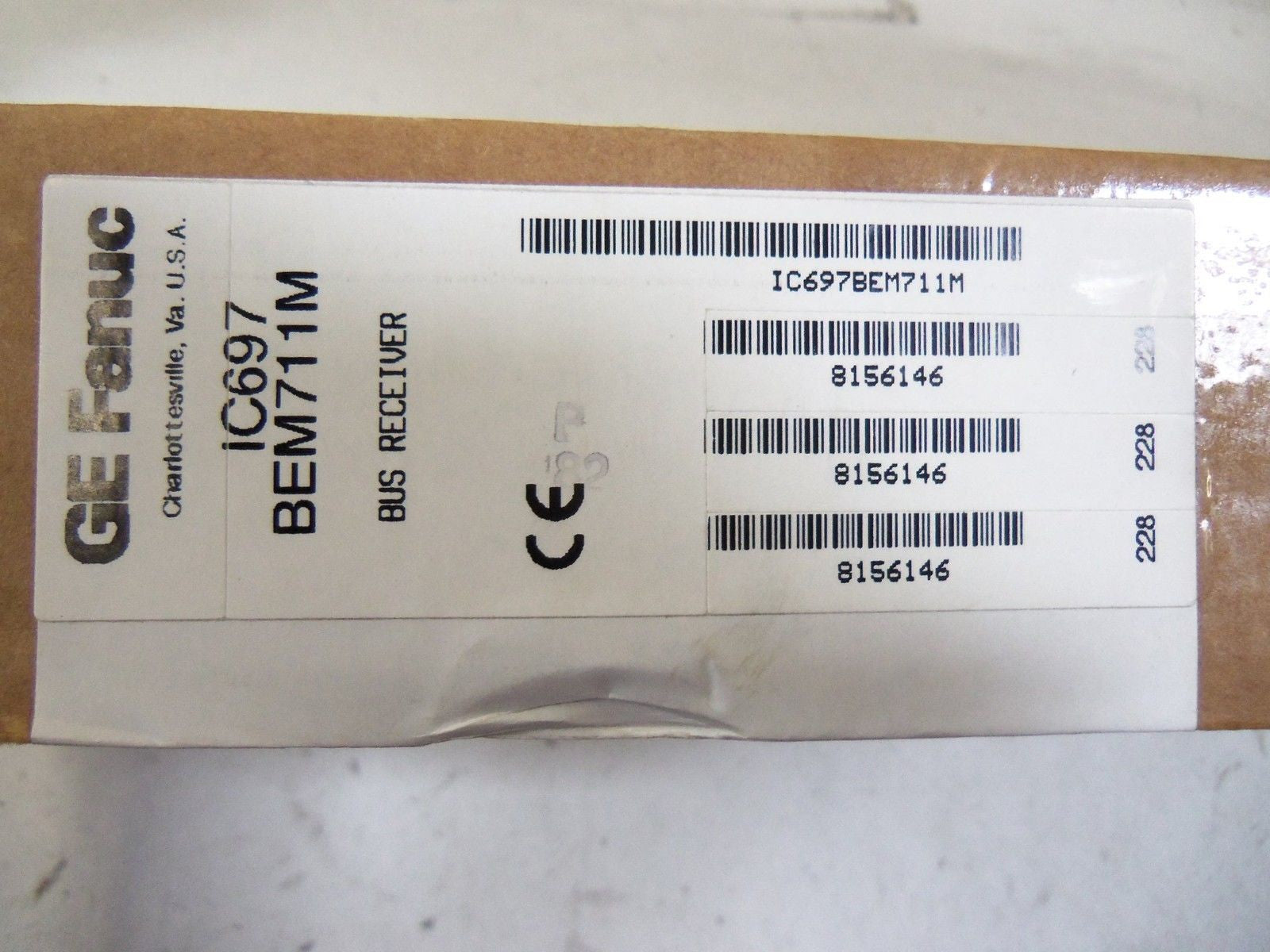 GE FANUC IC697BEM711M BUS RECEIVER MODULE *FACTORY SEALED*