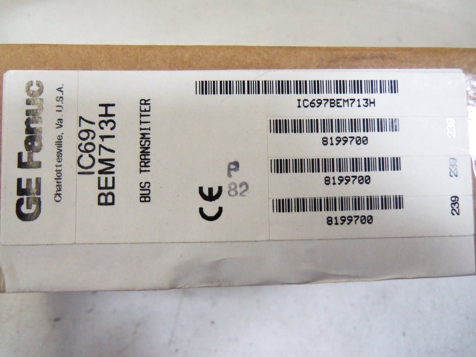 GE FANUC IC697BEM713H BUS EXPANSION TRANSMITTER *FACTORY SEALED*