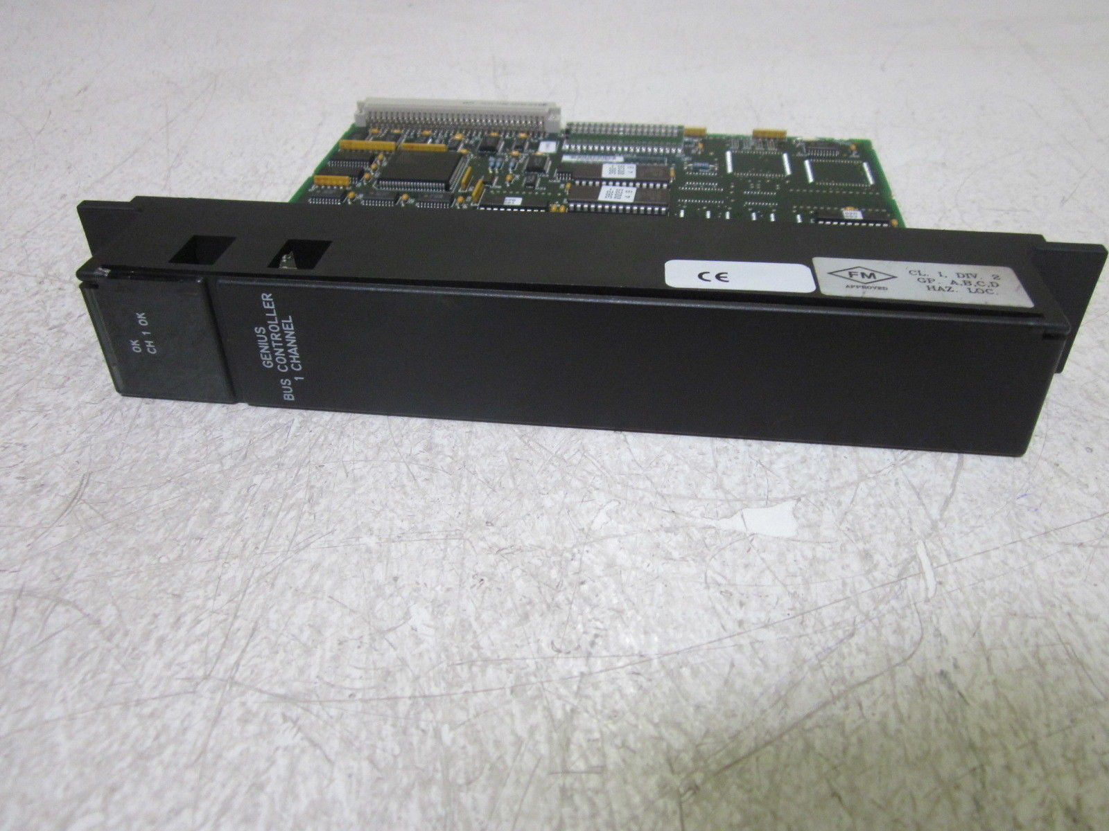 GE FANUC IC697BEM731R GENUIS BUS CONTROLLER 1 CHANNEL *USED*