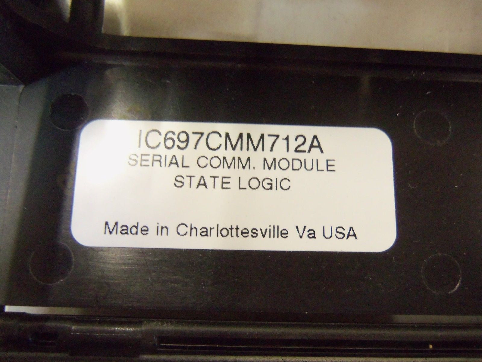 GE FANUC IC697CMM712A SERIAL COMM. MODULE STATE LOGIC *NEW NO BOX*