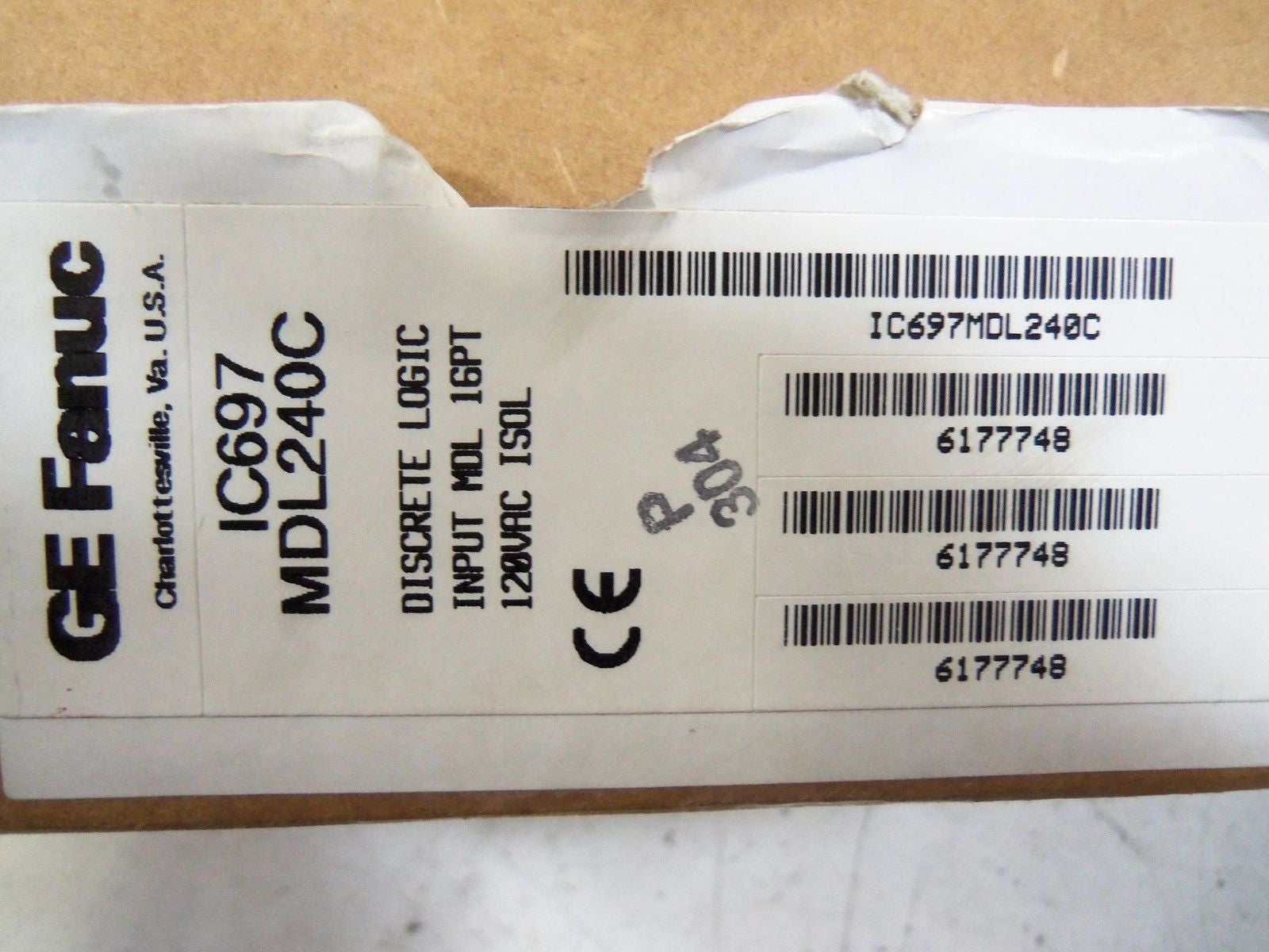 GE FANUC IC697MDL240 INPUT MODULE *NEW IN BOX*
