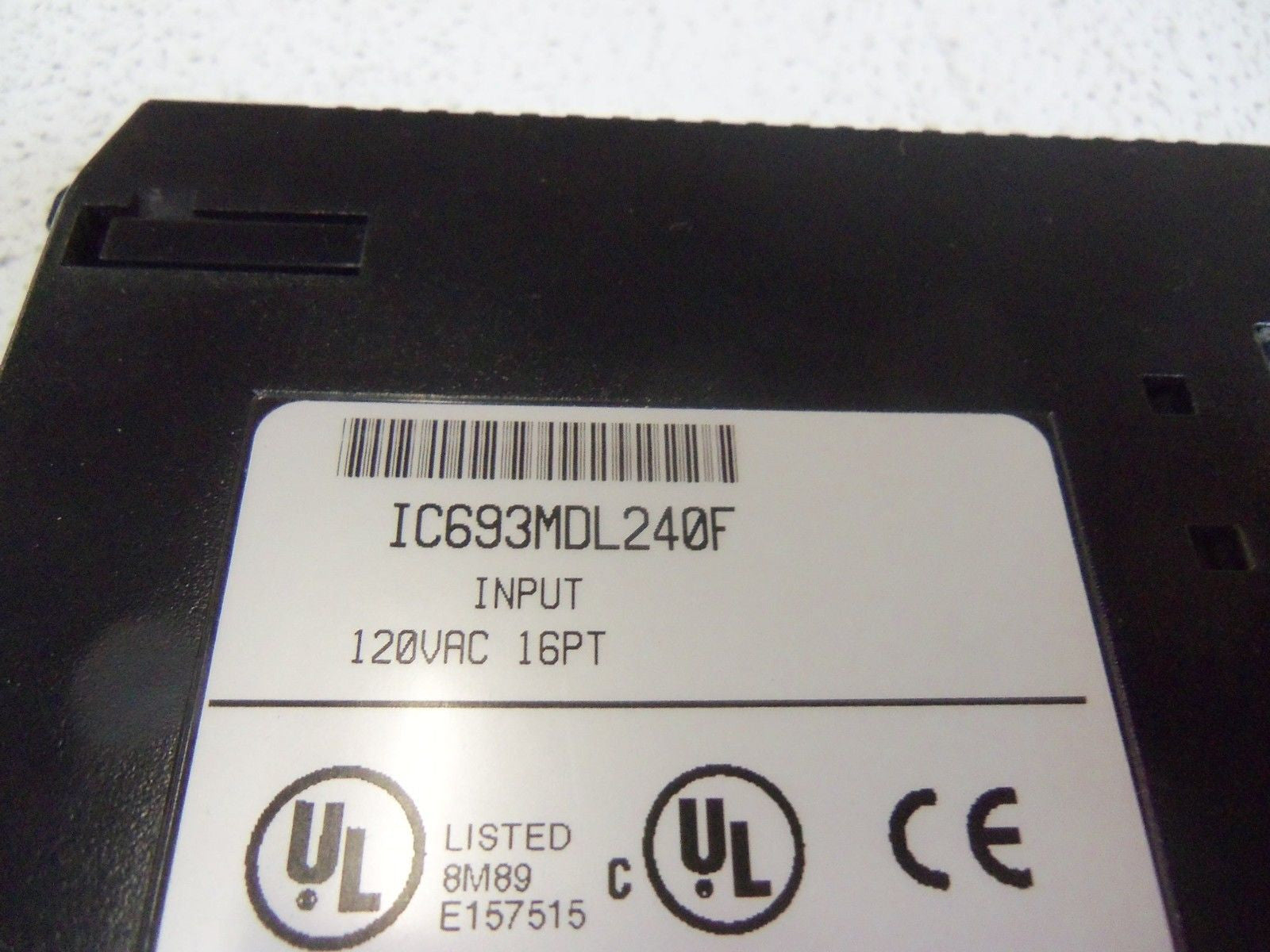 GE FANUC IC693MDL240F INPUT MODULE *USED*