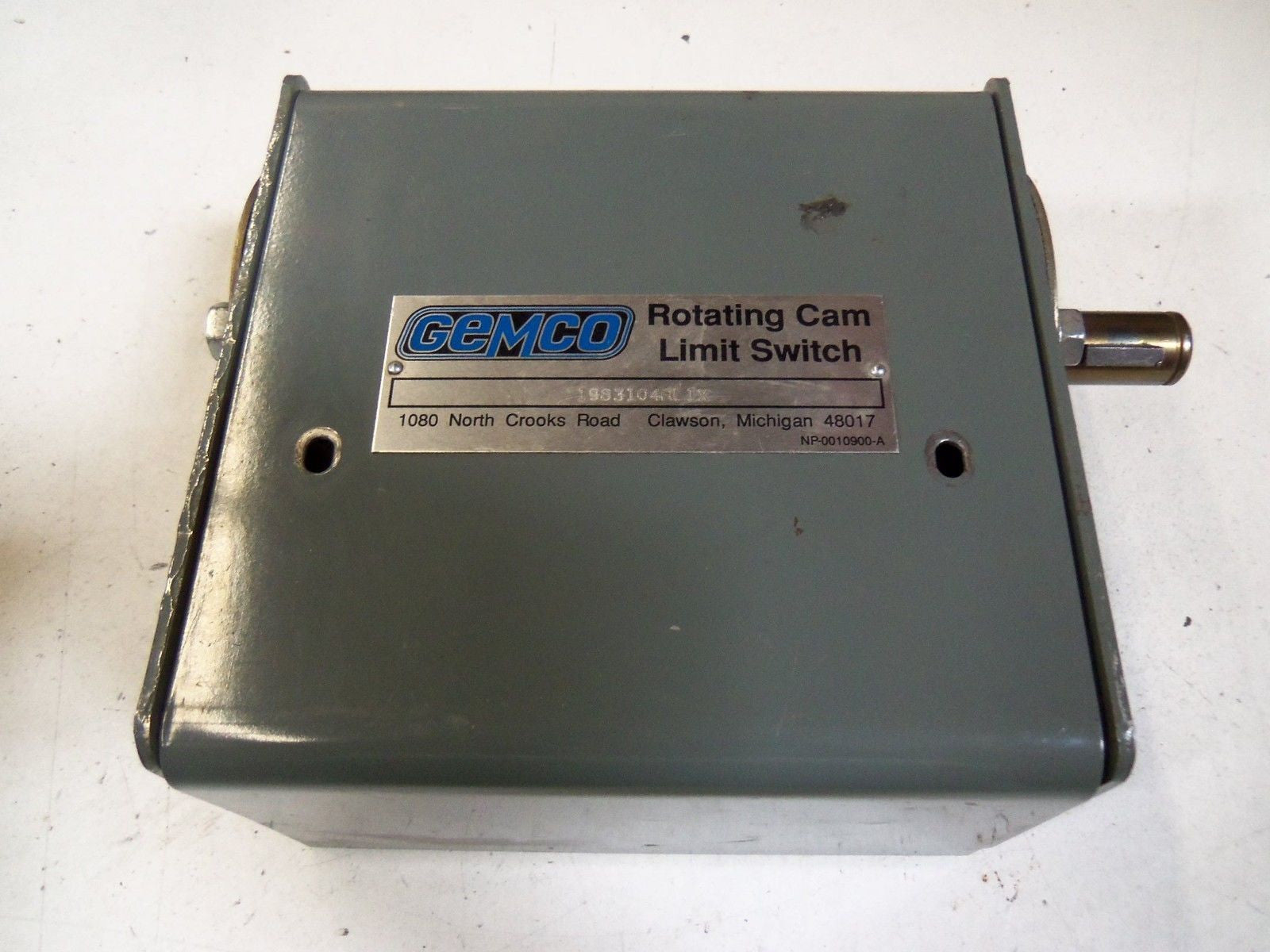 GEMCO 1983104RL1X ROTATING CAM LIMIT SWITCH *USED*