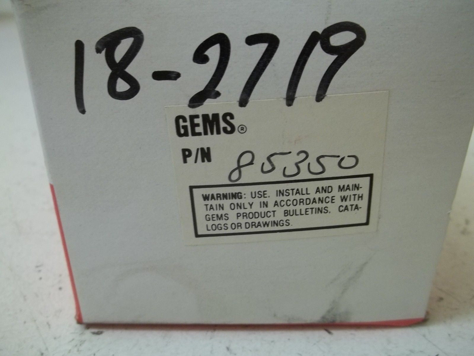 GEMS 85350 SWITCH MODULE *USED*