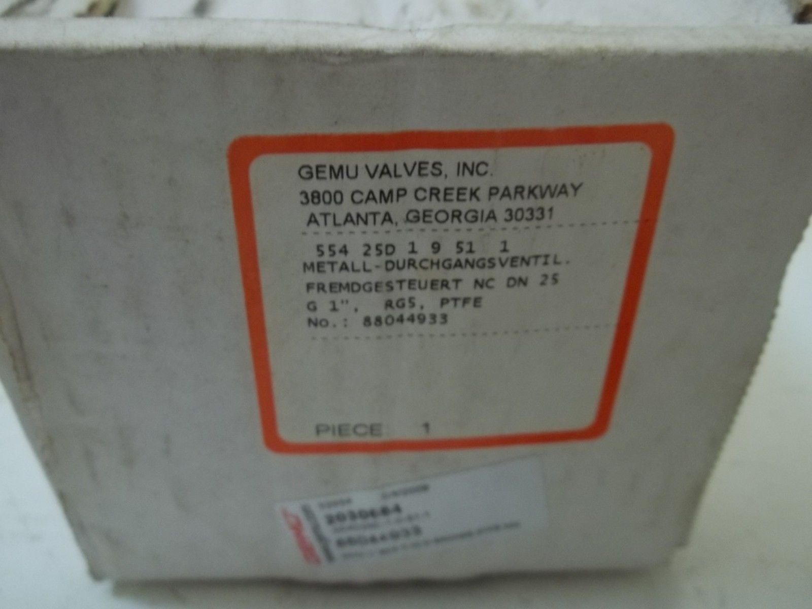 GEMU 55425D19511 *USED*