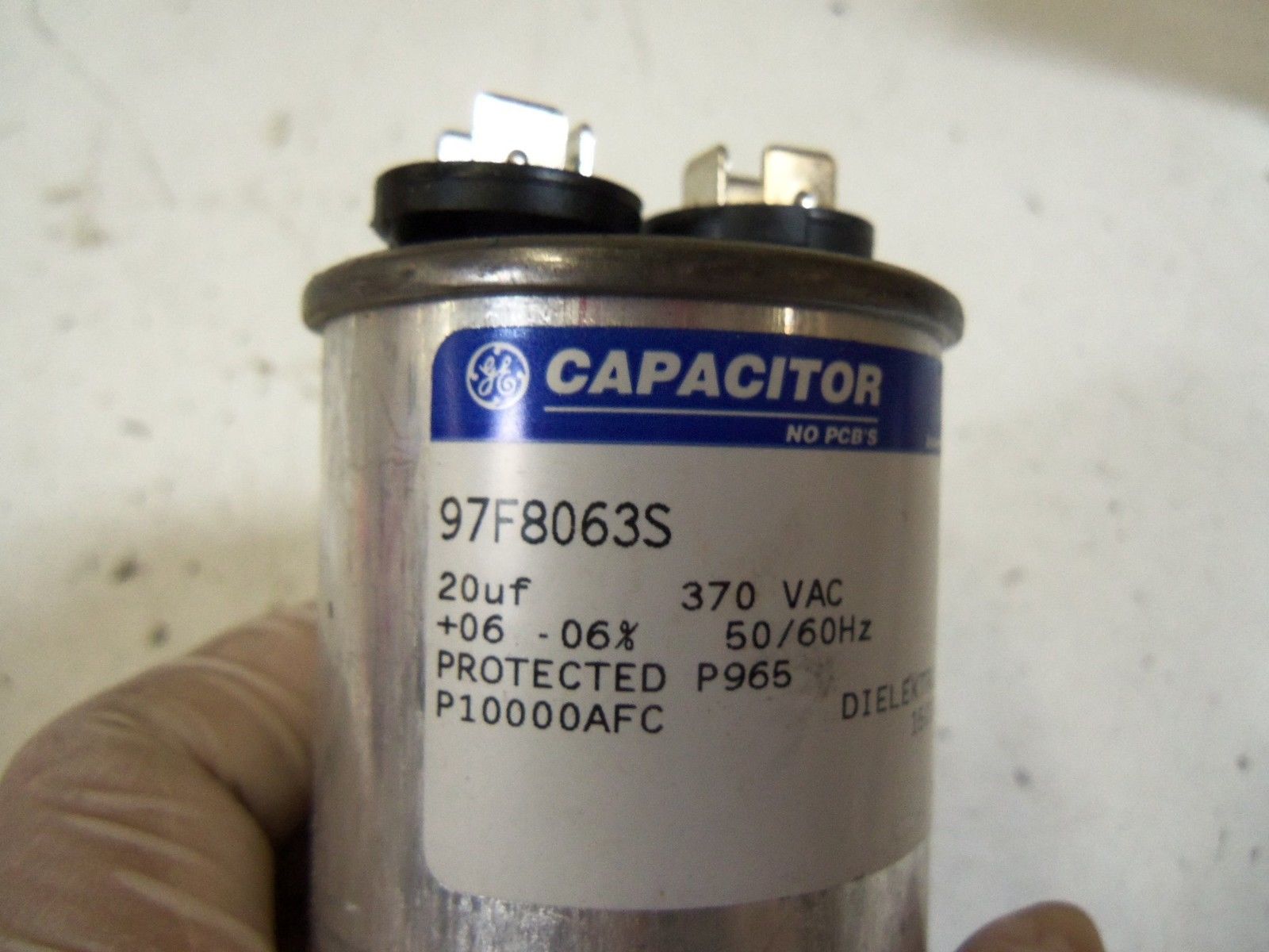 GENERAL CAPACITOR 97F8063S *NEW NO BOX*