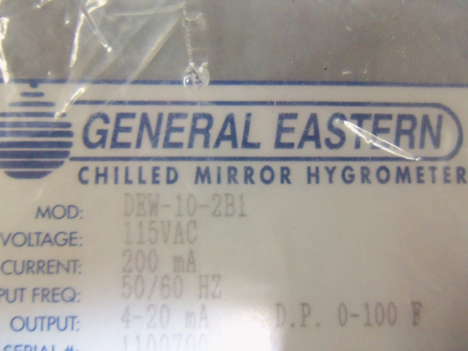 GENERAL EASTERN DEW-10-2B1 *USED*