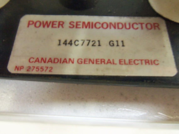 GENERAL ELECTRIC 144C7721 G11 POWER SEMICONDUCTOR *USED*