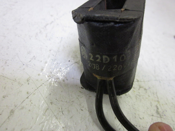 GENERAL ELECTRIC 22D103G103 220V COIL*USED*