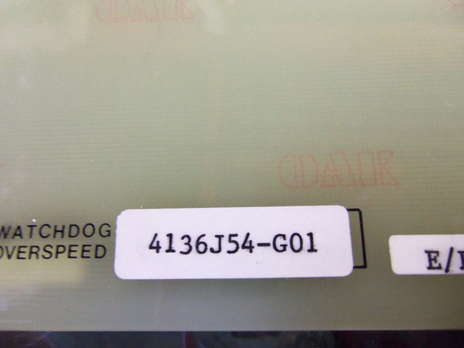 GENERAL ELECTRIC 4136J54-G01 CIRCUIT BOARD *NEW NO BOX*