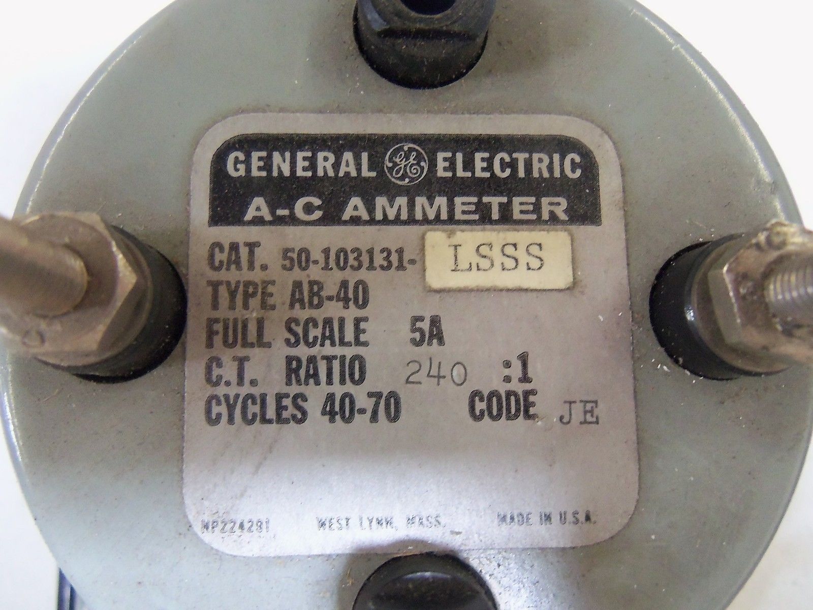GENERAL ELECTRIC 50-103131-LSSSS *USED*