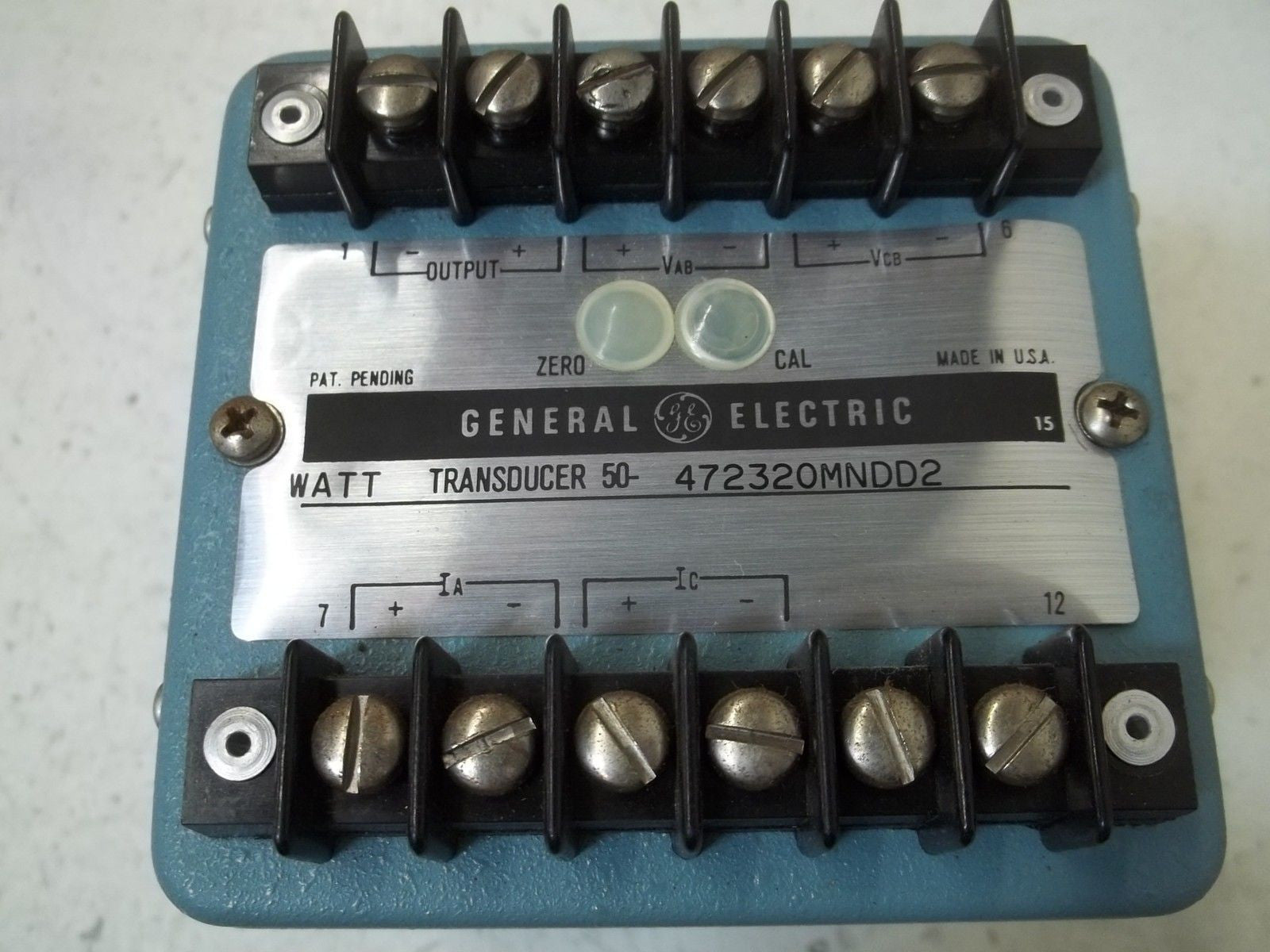 GENERAL ELECTRIC 50-472320MNDD2 TRANSDUCER *NEW NO BOX*