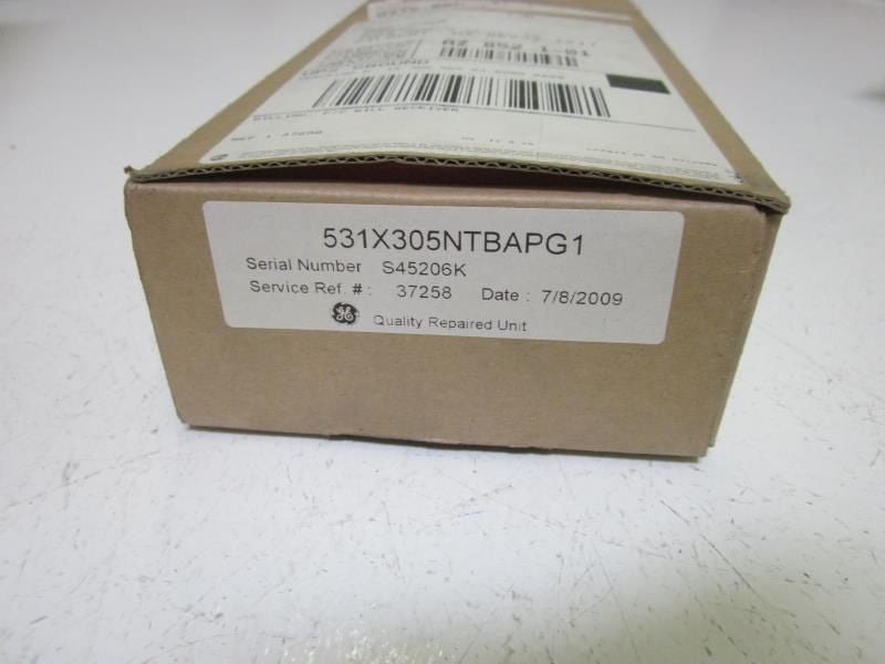 GENERAL ELECTRIC 531X305NTBAPG1 *USED*