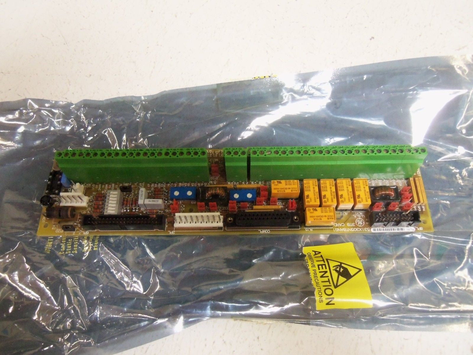 GENERAL ELECTRIC 531X305NTBANG1 TERMINAL BOARD *USED*