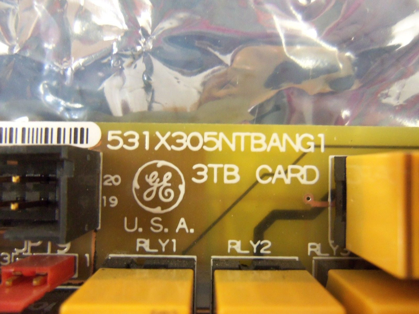GENERAL ELECTRIC 531X305NTBANG1 TERMINAL BOARD *USED*