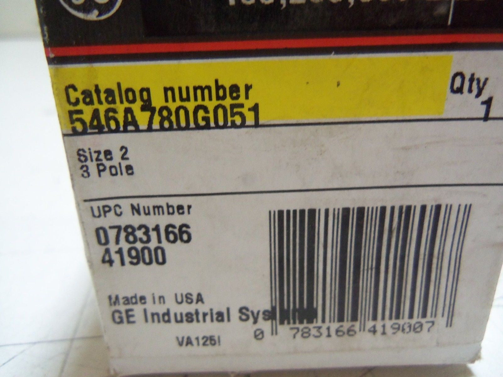 GENERAL ELECTRIC 546A301G053 CONTACT KIT  *NEW IN BOX*