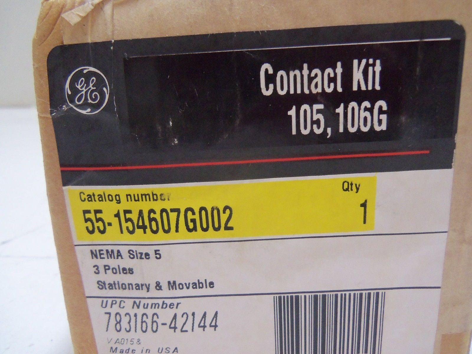 GENERAL ELECTRIC 55154607G002 CONTACT KIT *FACTORY SEALED*