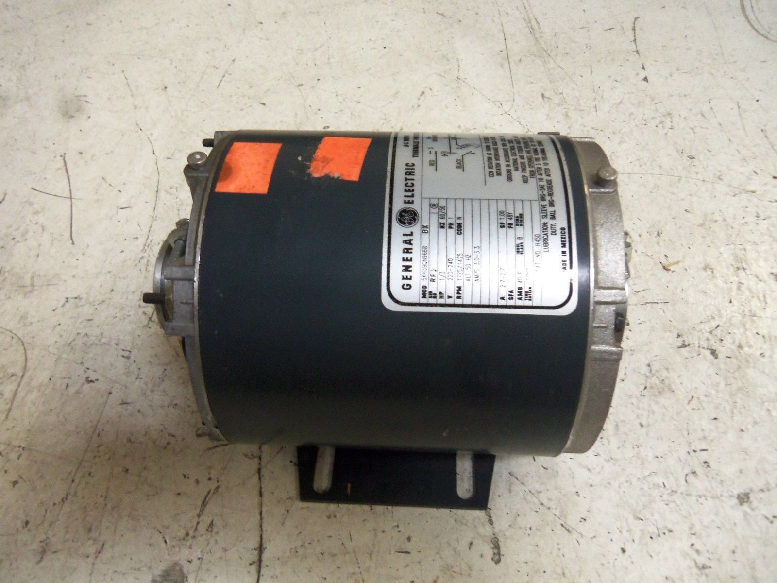 GENERAL ELECTRIC 5KH39QN9668 MOTOR *USED*